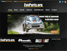 Tablet Screenshot of evoparts.org